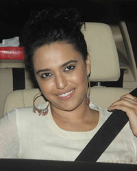 Swara Bhaskar at Screening of Prem Ratan Dhan Payo