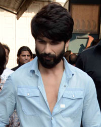 Shahid Kapoor at Shandaar Media Interactions at Mehbob Studio