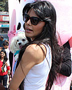 Sherlyn Chopra at Sherlyn Supports PETA