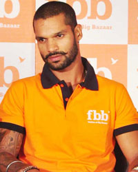 Shikhar Dhawan at Shikhar Dhawan Endorses Big Bazaar