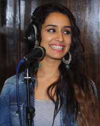 Shradha Kapoor at Shraddha Records Background Score of Ek Villain