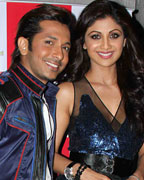 Terence Lewis and Shilpa Shetty
