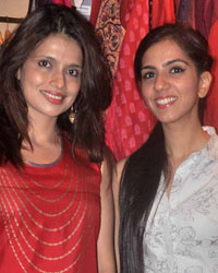 Shruti Sancheta and Priyadarshini isplay their new collection at Atosa