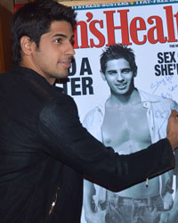 Sidharth Malhotra at Sidharth Unveils Men Health Magazine Cover