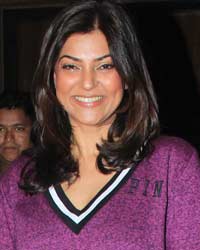 Sushmita Sen at Soapbox and Makeover Salon Launch