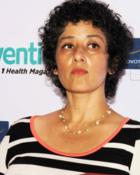 Manisha Koirala at Sonakshi Unveils Women Health Magazine Cover