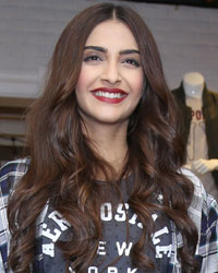 Sonam Kapoor at Sonam Kapoor at Launch of Aeropostale Store