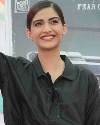 Sonam Kapoor at Sonam Unveils Neerjas Plaque at Xaviers Institute