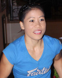 Mary Kom at Special Olympics World Games Athletes Felicitation