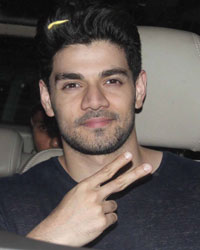 Sooraj Pancholi at Special Screening of Film Baaghi