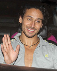 Tiger Shroff at Special Screening of Film Baaghi