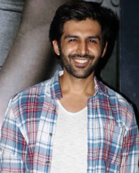 Kartik Aaryan at Special Screening of Film Phobia