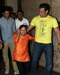 Salman Khan at Special Screening of Film Yellow