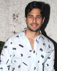 Sidharth Malhotra at Special Screening of Movie Kapoor and Sons