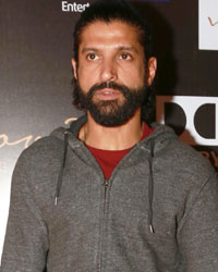 Farhan Akhtar at Special Screening of Wazir Movie