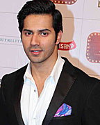 Varun Dhawan at Stardust Awards 2013