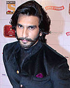 Ranveer Singh at Stardust Awards 2013