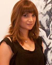 Michelle Poonawala at Art Show by School for The Education of The Crippled