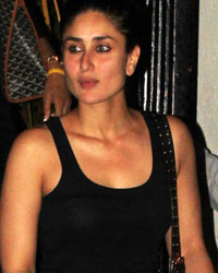 Saif Ali Khan, Kareena Kapoor Khan and Elvira Khan snapped at a restaurent