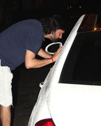 Priyanka Chopra snapped with cinematographer Sameer Arya at sameer's house