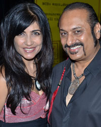 hibani Kashyab and Leslie Lewis at Radio Mirchi's 10th Mirchi Kaan Awards