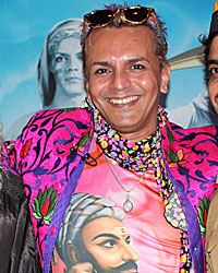 Fashion stylist Imam Siddique poses during the launch of MTV’s new show Timeout with Imam