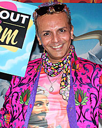 Fashion stylist Imam Siddique poses during the launch of MTV’s new show Timeout with Imam