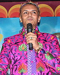 Fashion stylist Imam Siddique poses during the launch of MTV’s new show Timeout with Imam