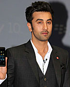 Ranbir Kapoor unveils Blackberry Z 10