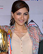 Soha LAi Khan at the announcement of HDFC Life Spell Bee 2013