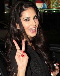 Sunny Leone at Stars Spotted 2013