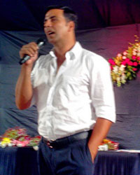 Akshay Kumar at navrati celebration