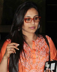 Rani Mukherjee snapped at airport