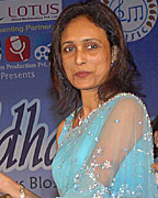 Dir. Milind Ukey, Shaan and Dr. Bhavna Dhabre on the occasion of 'Siddhartha' Music Release Function