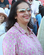 Gautam Singhania with Ajay Piramal at the Raymond RWITC Polo Grand Finale