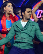 Ritesh Deshmukh and Geeta Kapur at Crew of India's Dancing Superstar Surprise the Judges