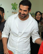 The 'Shootout At Wadala' team visit the Rashid Centre, set up for challenged children with special needs in Dubai