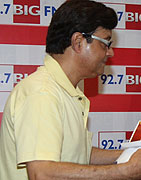 Sachin Pilgaonkar during the launch of Marathi film Ekulti Ek at a special initiative called 'Maharashtra Ki Asli Pehchaan' at 92.7 BIG FM