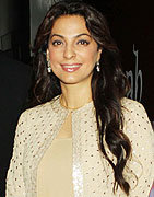 Juhi Chawla at Gulab Gang wrap up party