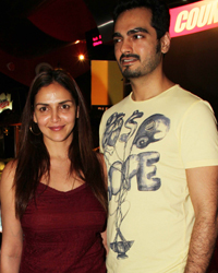 Esha Deol and Bharat Takhtani snapped at PVR