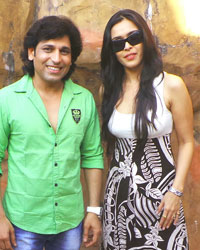 Rajan Verma with Hrishita  Bhatt at Water Kingdom 15th anniversary
