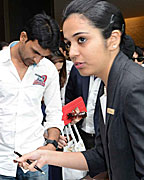 Bhojpuri Dabanggs team at Park Hyatt, Hyderabad