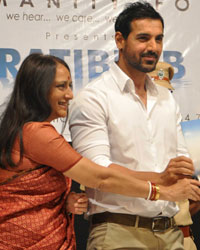 John Abraham at Pratibimbh 2014