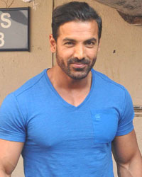 John Abraham spotted at Mehboob studio