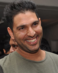 Yuvraj Singh at Style Coffee Table Book Launch