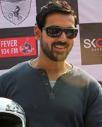John Abraham at Super Bike Rally