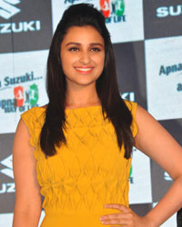 Parineeti Chopra at Suzuki Lets and Gixxer Launch