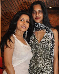 Sangita Sinh Kathiwada and Monikangana Dutta at The Design Collective at Melange