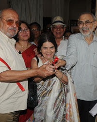 Shyam Benegal with Sai Paranjape