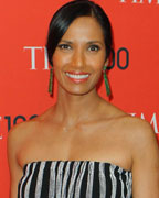 Television personality Padma Lakshmi arrives for the Time 100 gala celebrating the magazine's naming of the 100 most influential people in the world for the past year in New York